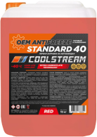 Антифриз CoolStream Standart 40 красный 10кг./9,346 канистра